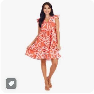 MudPie Ginny Flutter Dress - medium